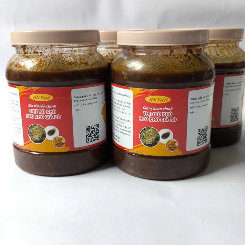 Xốt ướp làm THỊT BÒ KHÔ, THỊT HEO KHÔ GIẢ BÒ