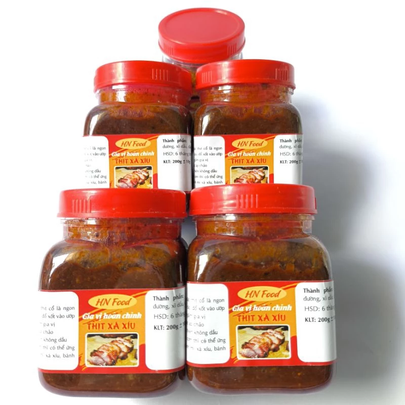 Xốt ướp làm THỊT XÁ XÍU, mỗi hộp 200g dùng ướp 2kg thịt