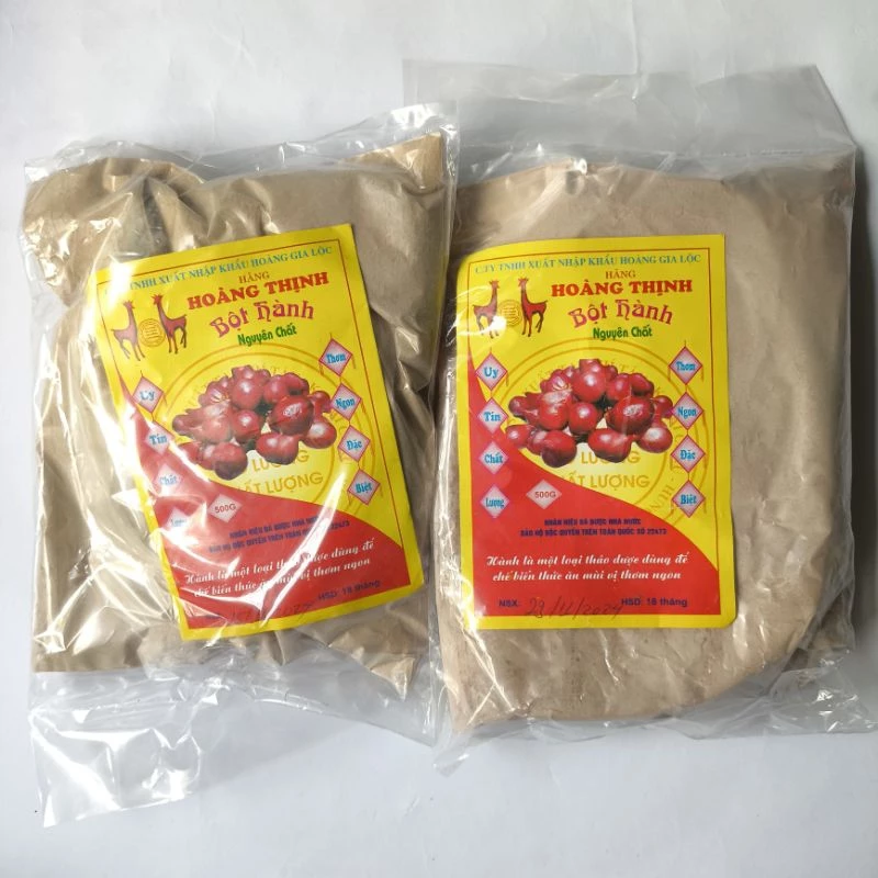 Bột Hành nguyên chất gói 500g